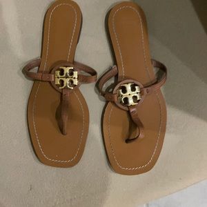 Size 9 Brown Tory Burch Sandals
